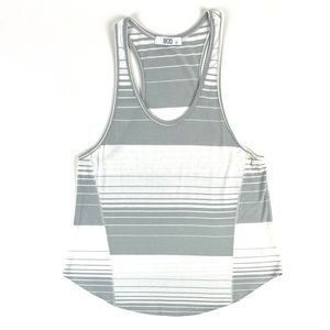 MOD Boutique Grey Striped Tank Top